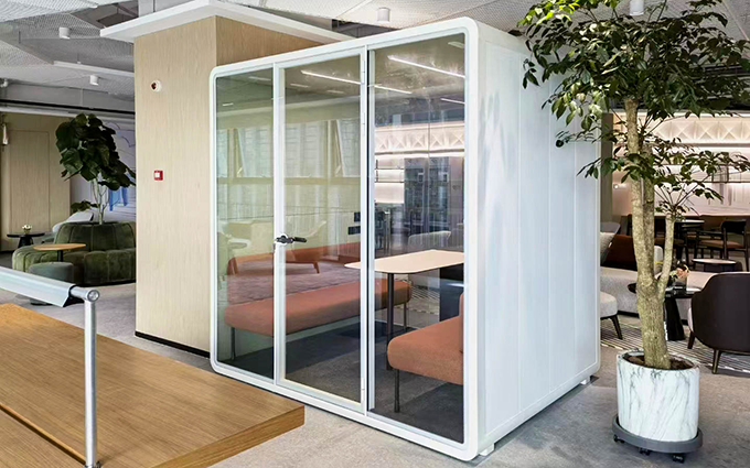 trường hợp công ty mới nhất về Gree Commercial Building Open Space Soundproof Booth