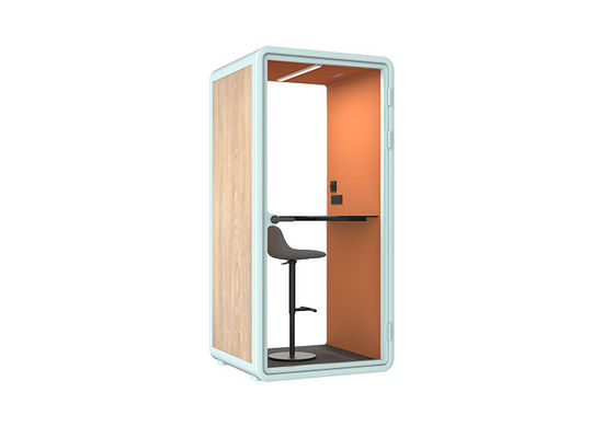 Prefabricated Office Pod Vocal Booth Soundproof Office Aluminum Modern Small Private Phone Booths
