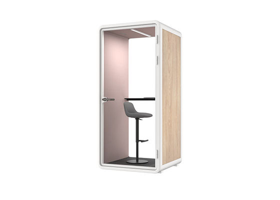 Small Office Box Phone Booth Portable Hot Sale Phone Box Private Work Space Meeting Sleeping Movable Office Easy to Install