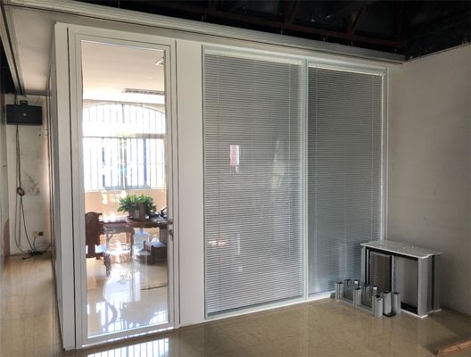 Aluminum Framed Glass Partition Wall with Frosted or Dimming Options