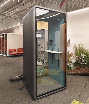 Modern Steel Frame Meeting Pod with Aluminum Window and 2 Years Warranty for Office and Home Use