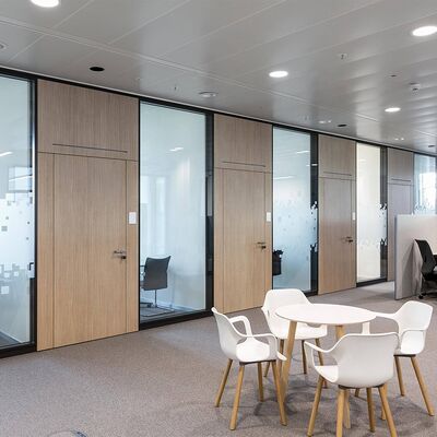 Soundproof Wooden Partition Wall Dividers Framed Partitions Room Dividers Partition Screen for Office