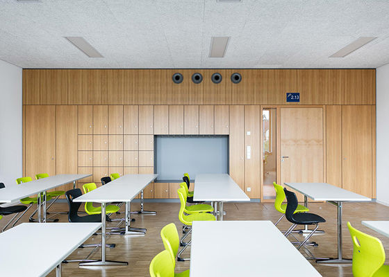 Xung quanh môi trường thân thiện thép tường ngăn chắn rắn thép chống cháy hội đồng quản trị riêng tư cuộc họp tường ngăn chắn