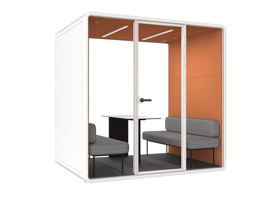 DDP tàu đến cửa làm việc pods phòng âm thanh cô lập dễ dàng lắp ráp cho sân bay di động yên tĩnh cabin