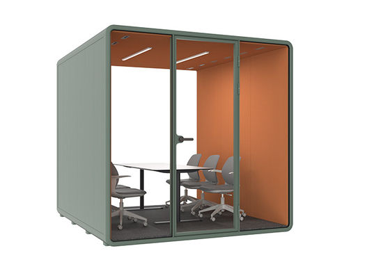 Cửa hàng điện thoại âm thanh có thể di chuyển với hệ thống thông gió và âm thanh dưới 30dB để bảo mật văn phòng