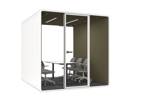 Quay cabin hỗ trợ lắp đặt các thiết bị khác nhau phòng âm thanh phòng đàm phán cho triển lãm